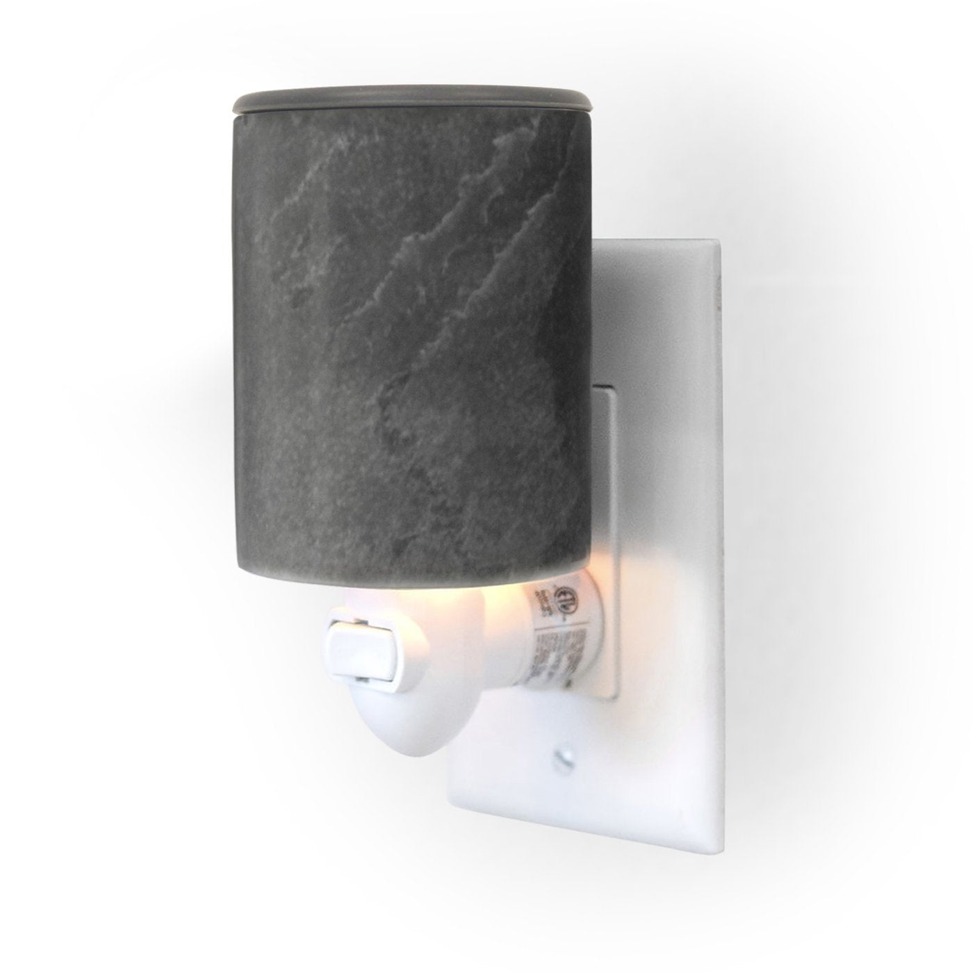 Happy Wax Outlet Warmer  -- Dark Stone - BFF Here