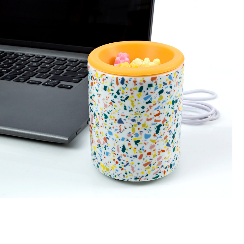 Happy Wax USB Warmer  -- Terrazzo - BFF Here
