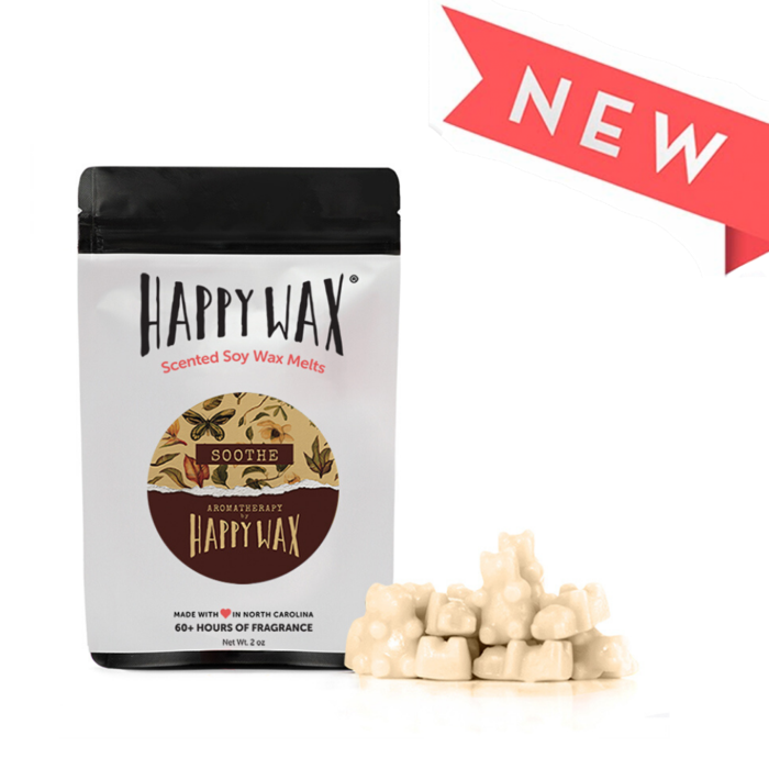Happy Wax Soy Melts --  Aromatherapy "Soothe" - BFF Here