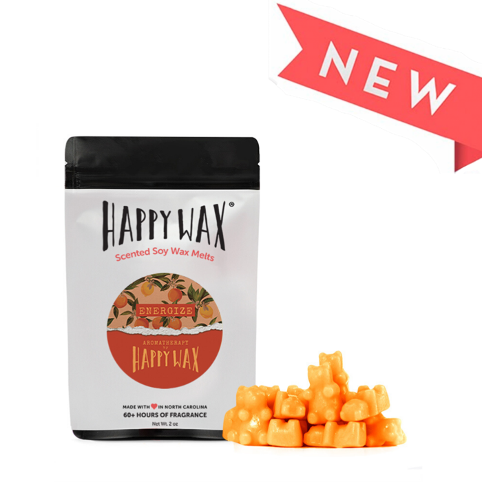Happy Wax Soy Melts --  Aromatherapy "Energize" - BFF Here
