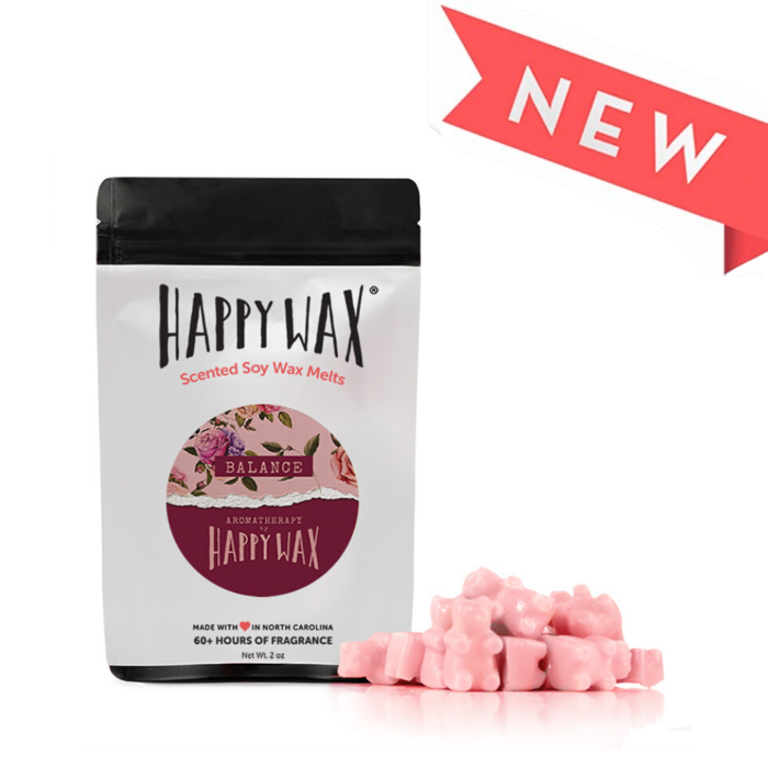 Happy Wax Soy Melts --  Aromatherapy "Balance" - BFF Here