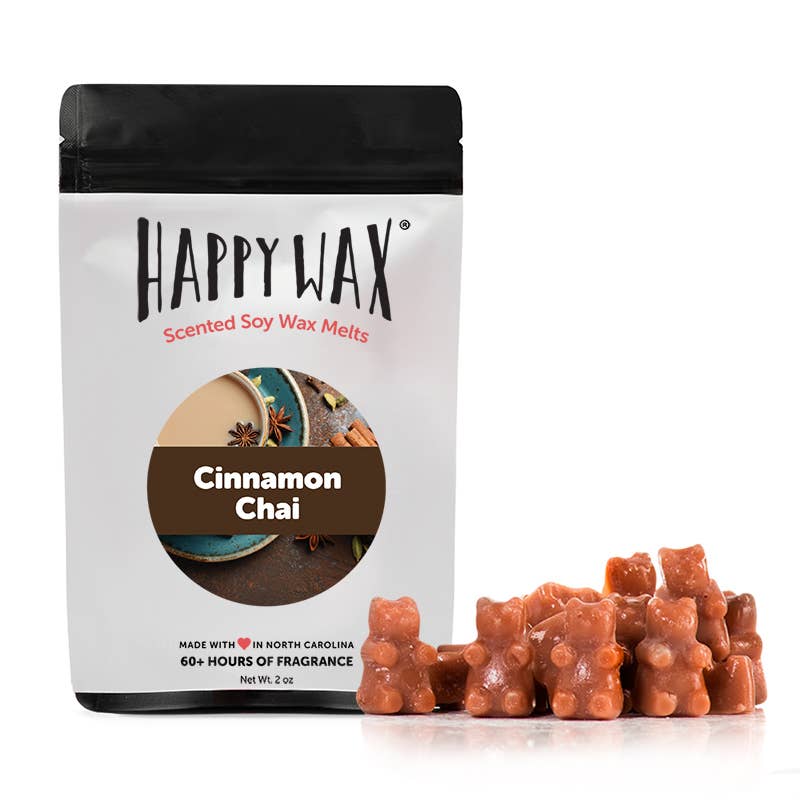 Happy Wax Soy Melts -- Cinnamon Chai - BFF Here