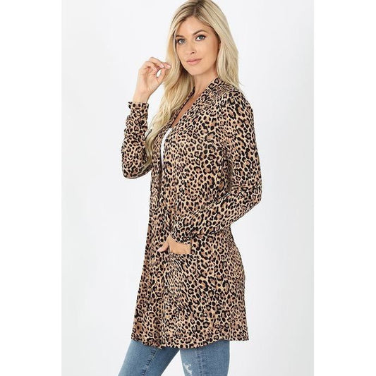 Leopard Print Cardigan - BFF Here