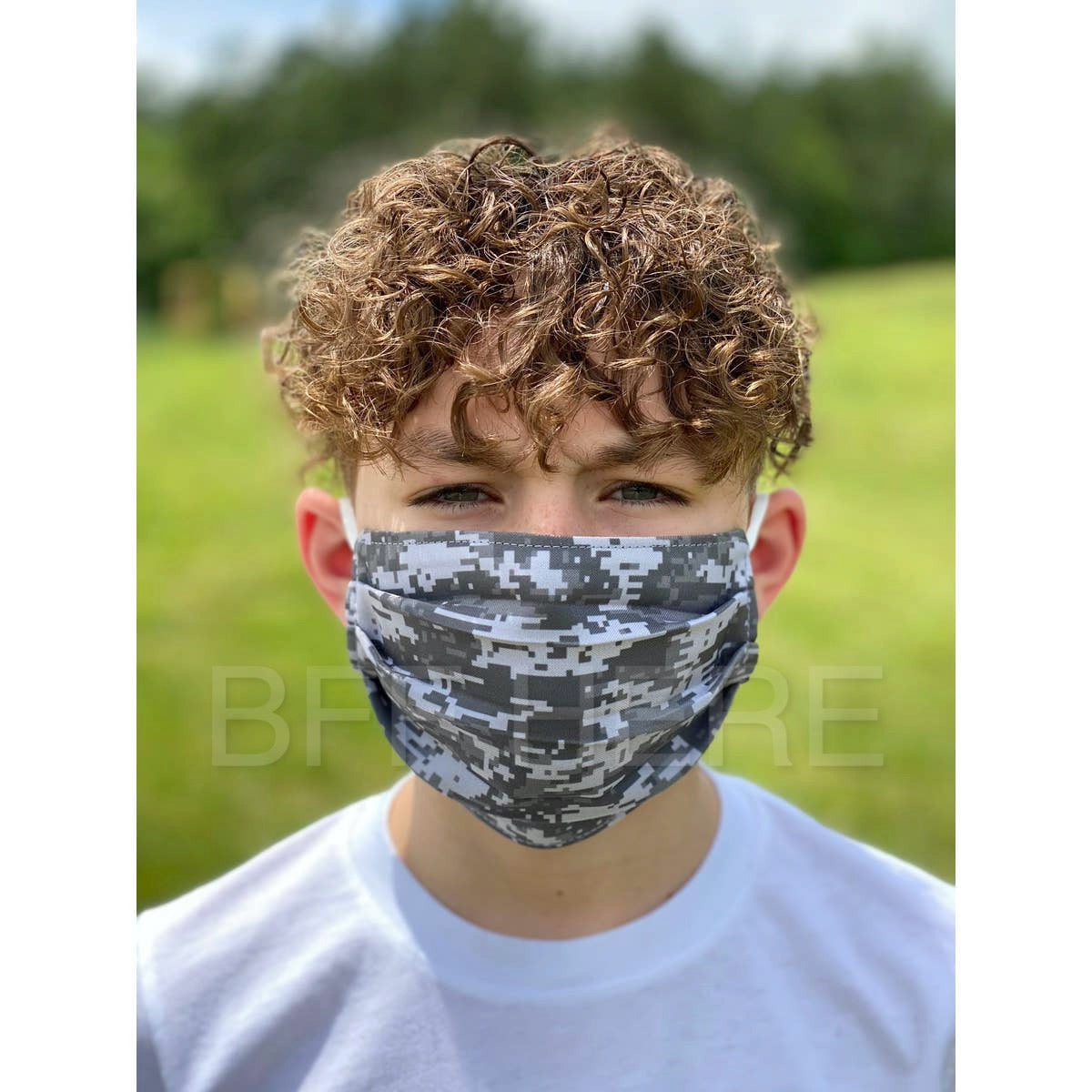 Digi Camo Face Mask - Kids - BFF Here