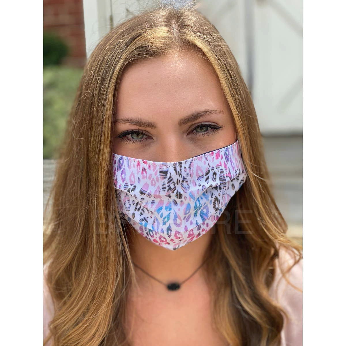 Floral Feather Face Mask - Adult - BFF Here