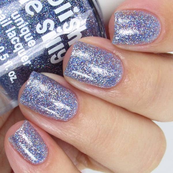 Purple Pizazz - Rainbow Sparkle Nail Polish - BFF Here