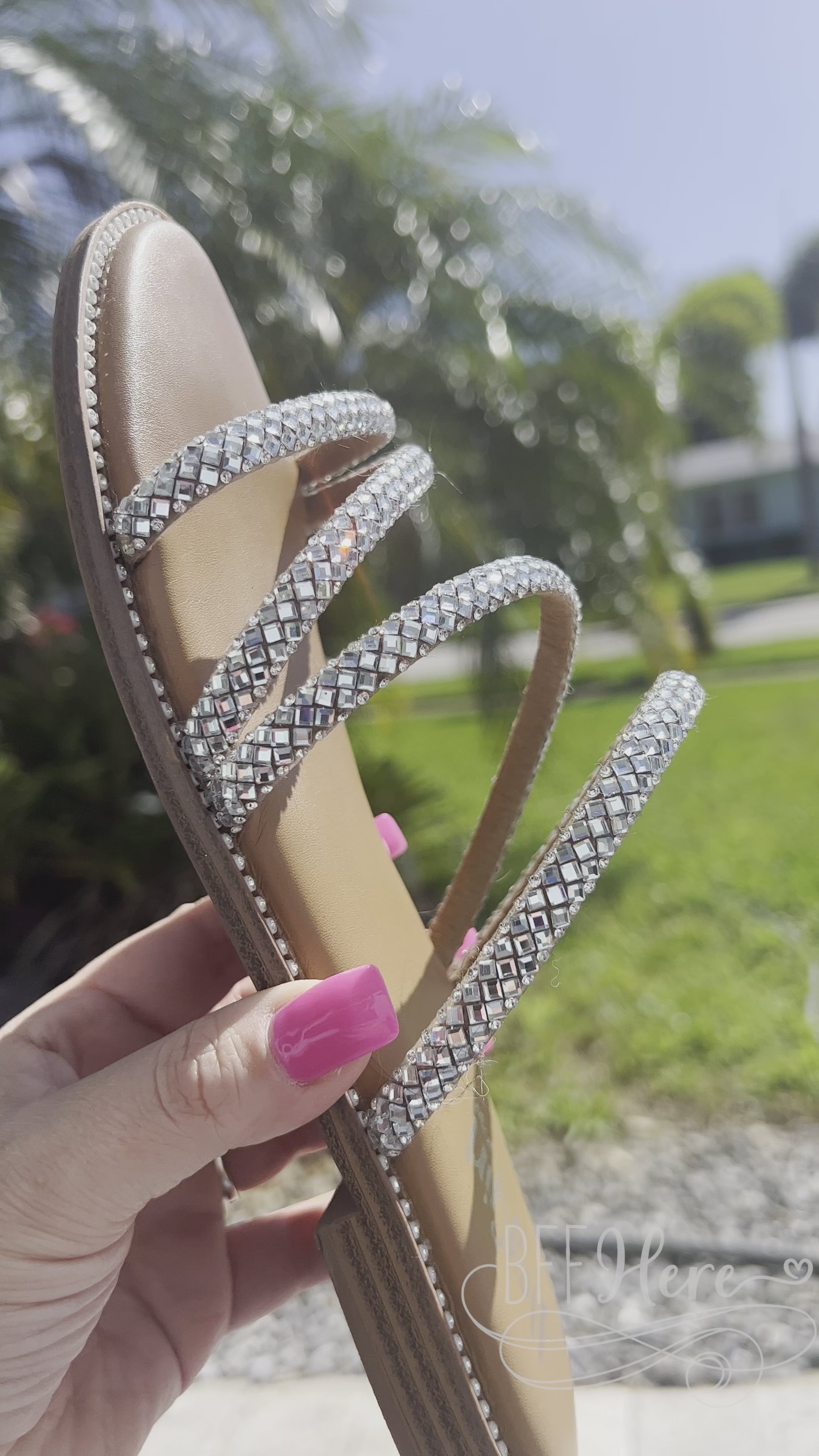 Shell Yeah — Clear Rhinestone by Corkys