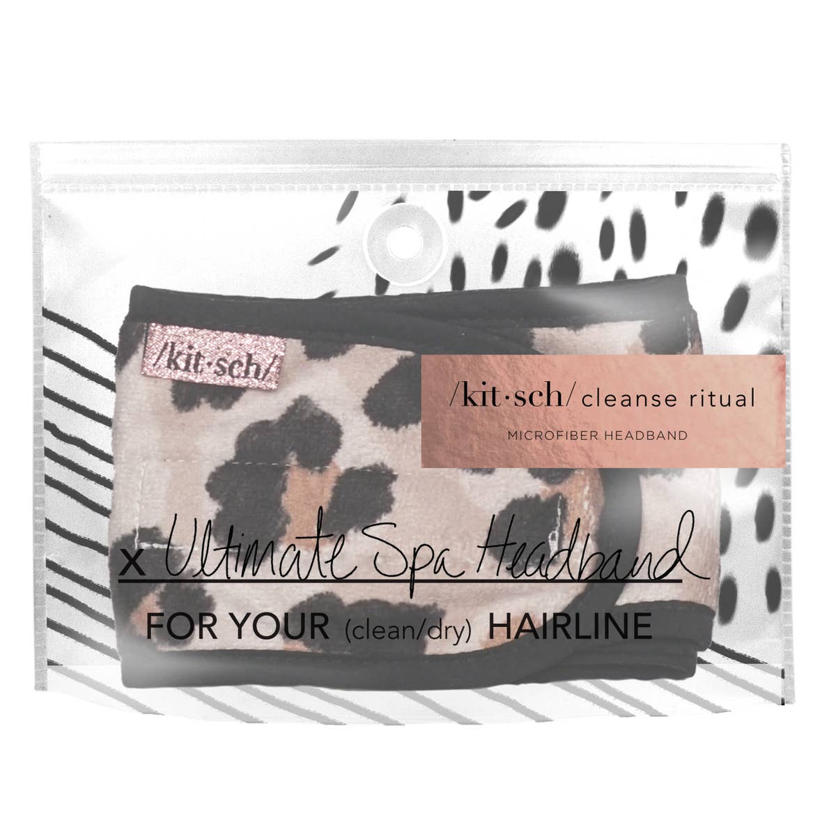 Leopard Spa Headband - BFF Here