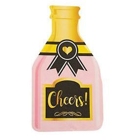 Champagne Bottle Napkins - BFF Here