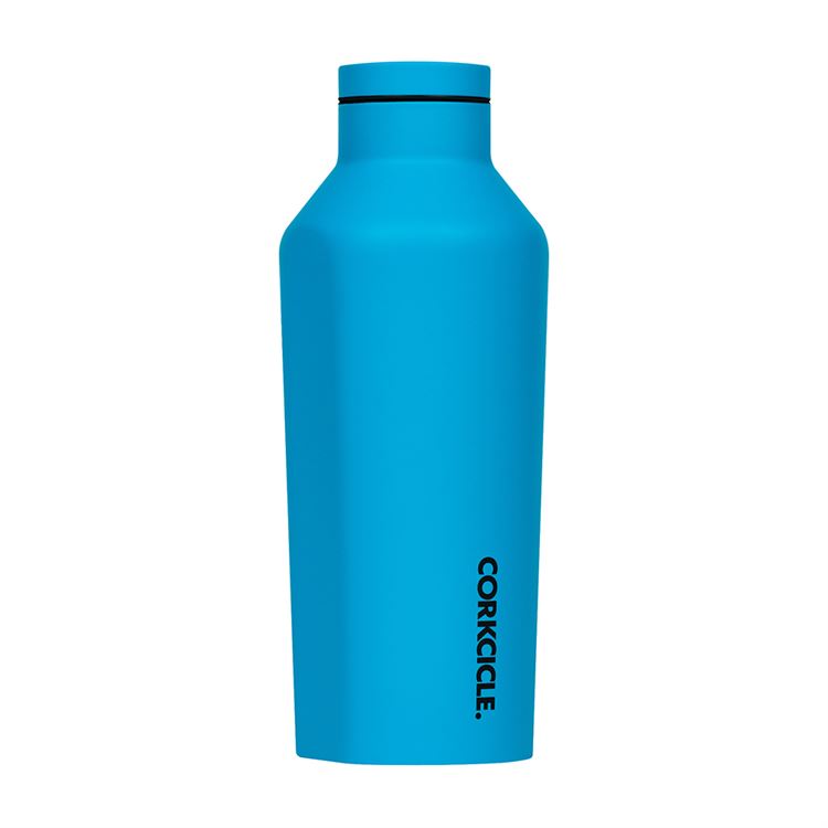 9oz Canteen By Corkcicle -- Neon Blue - BFF Here