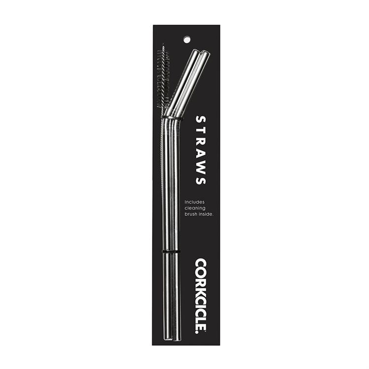 Stainless Steel Straw Set of 2 By Corkcicle - BFF Here