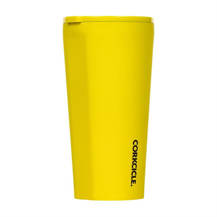 16oz Tumbler By Corkcicle -- Neon Yellow - BFF Here