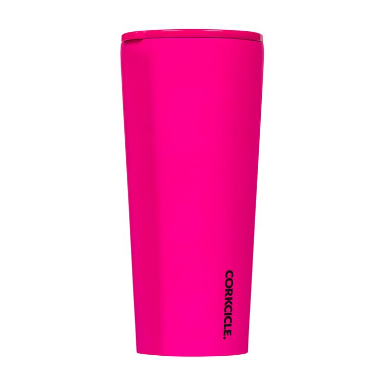 24oz Tumbler By Corkcicle -- Neon Pink - BFF Here