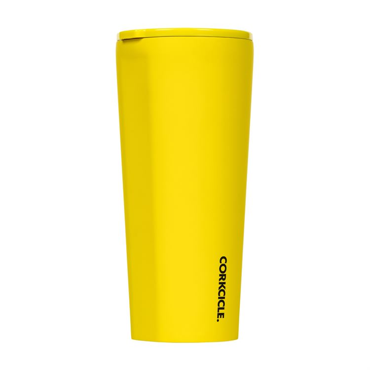 24oz Tumbler By Corkcicle -- Neon Yellow - BFF Here