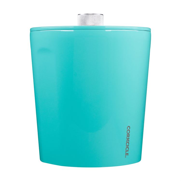 Ice Bucket By Corkcicle -- Gloss Turquoise - BFF Here
