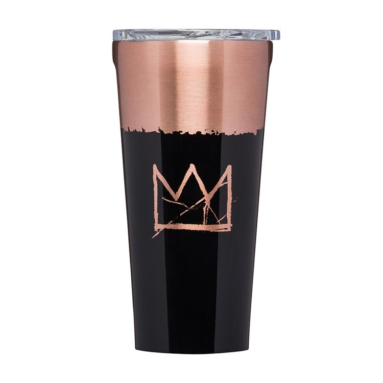 16oz Tumbler By Corkcicle -- Copper Basquiat Crown - BFF Here