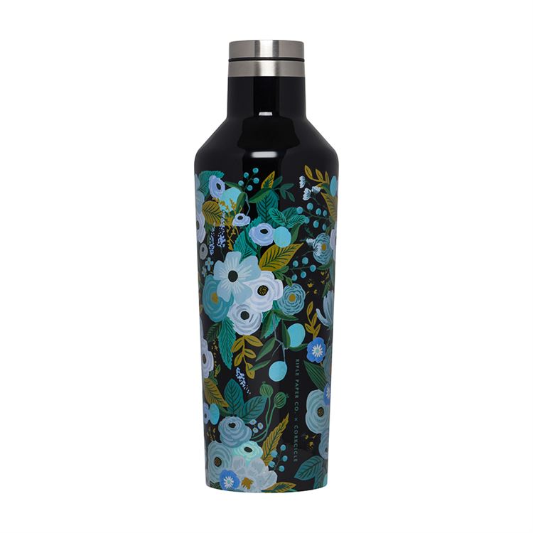 16oz Canteen By Corkcicle -- Rifle Paper Garden Party Blue - BFF Here