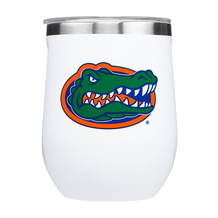 12oz Stemless By Corkcicle  -- University of Florida - BFF Here