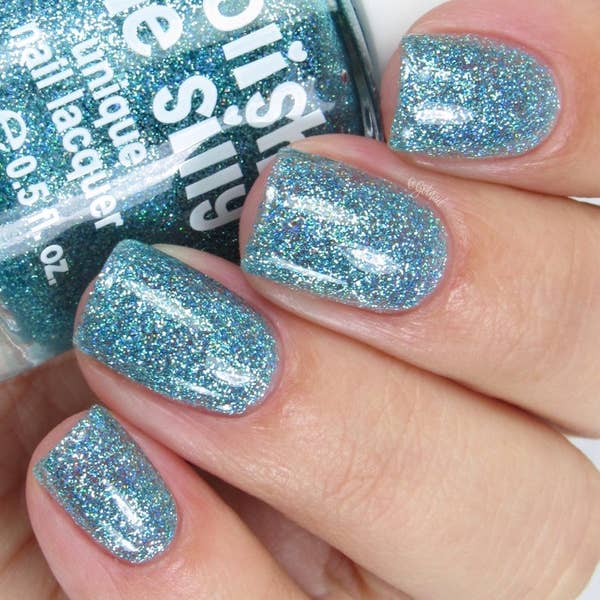 Chill Out - Rainbow Sparkle Nail Polish - BFF Here