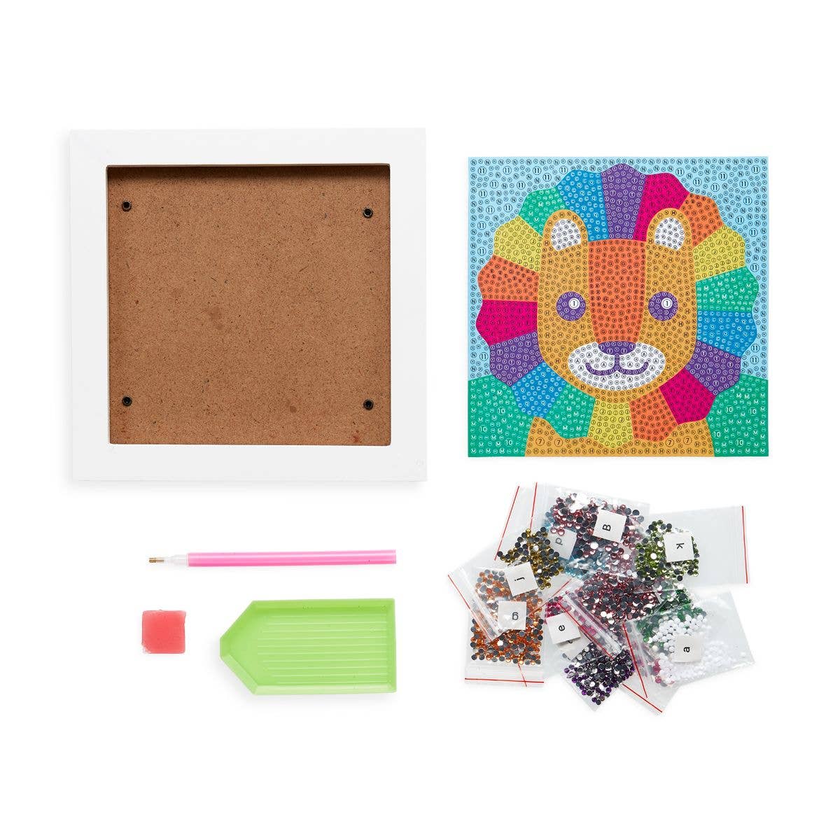 Razzle Dazzle DIY Gem Art Kit: Lil' Lion - BFF Here