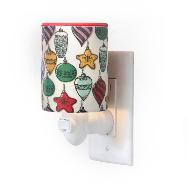 Happy Wax Outlet Warmer  -- Retro Ornament - BFF Here