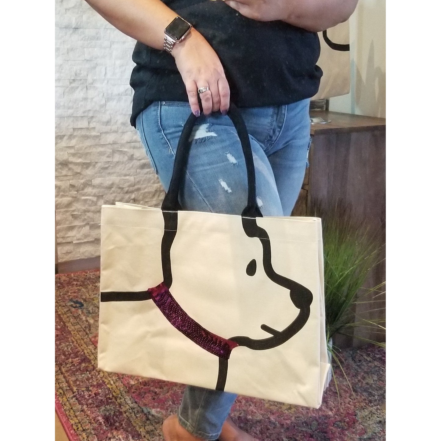 Best Friend Tote -- Choice of Color - BFF Here