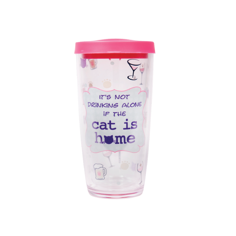 Assorted Thermal Pet Drinkware -- Choice of Style 16 oz. - BFF Here