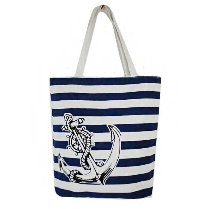 Anchor Canvas Tote Bag - BFF Here