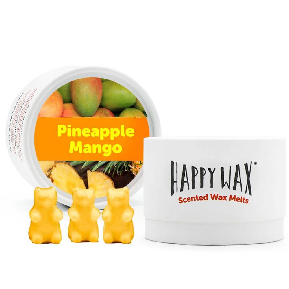 Happy Wax Soy Melts -- Pineapple Mango - BFF Here