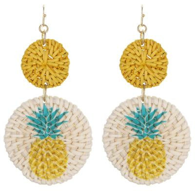 Pineapple Layered Earrings - BFF Here