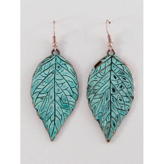 Leaf Pantina Earrings - BFF Here