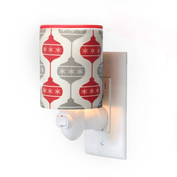 Happy Wax Outlet Warmer  -- Classic Ornament - BFF Here