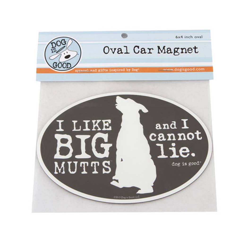 I Like Big Mutts Car Magnet - BFF Here