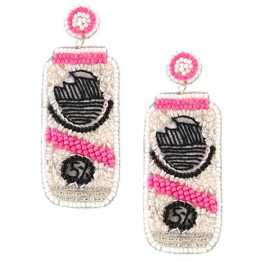 Hard Seltzer Earrings -- Choice of Color - BFF Here