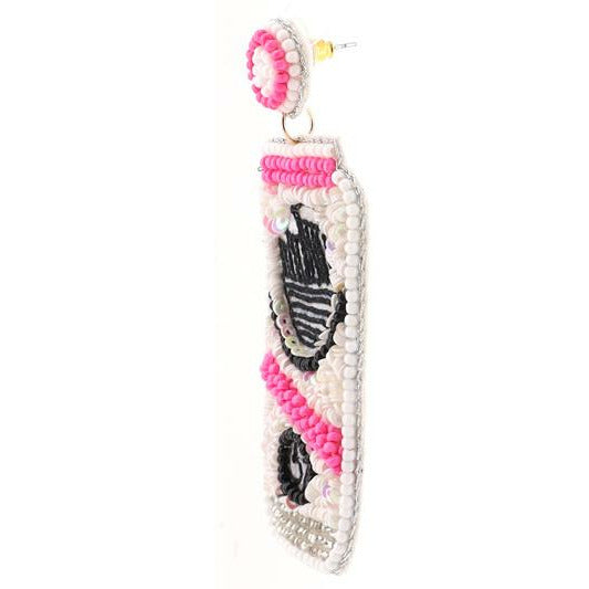 Hard Seltzer Earrings -- Choice of Color - BFF Here