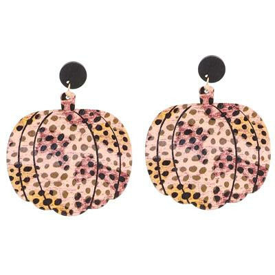 Pumpkin Earrings -- Choice of Style - BFF Here