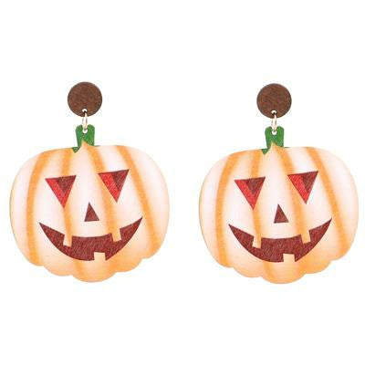 Pumpkin Earrings -- Choice of Style - BFF Here