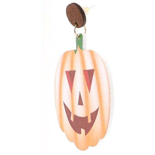 Pumpkin Earrings -- Choice of Style - BFF Here