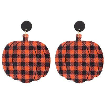 Pumpkin Earrings -- Choice of Style - BFF Here