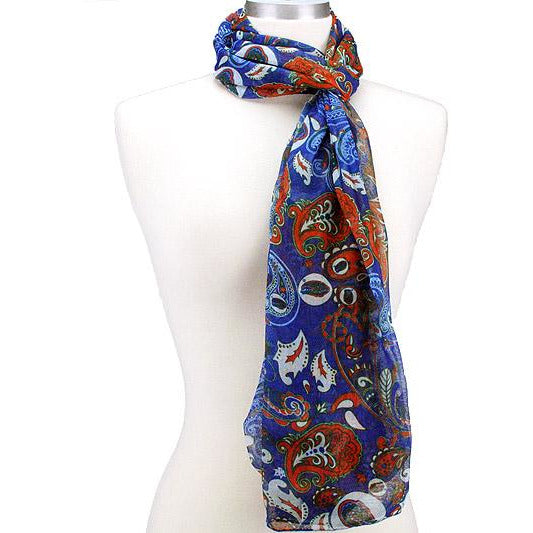 Paisley Scarfs -- Choice of Team - BFF Here