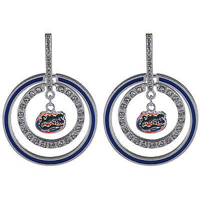 University of Florida Dazzle Hoop Earrings - BFF Here