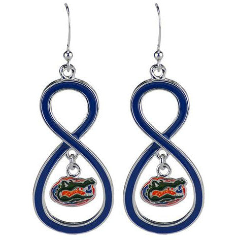 University of Florida Infinity Hoop Earrings - BFF Here