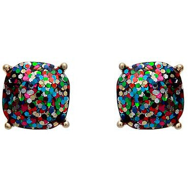 Glitter Post Earrings - BFF Here