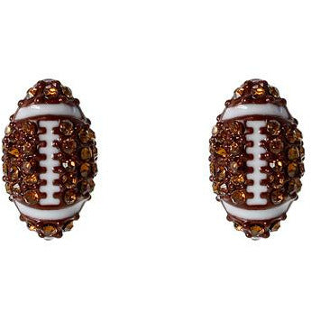 Football Stud Earrings - BFF Here