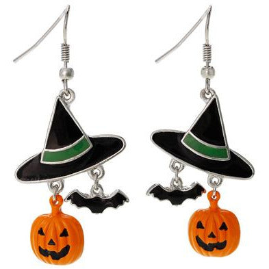 Witch Hat Halloween Earrings - BFF Here