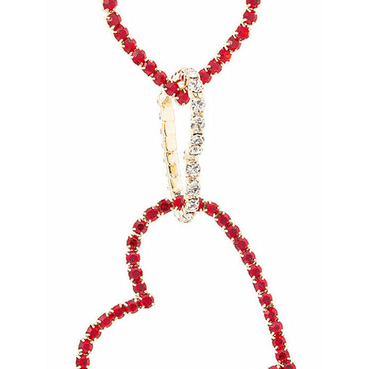 Cecilia Triple Heart Earrings - BFF Here