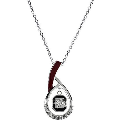 University of South Carolina Teardrop Necklace - BFF Here