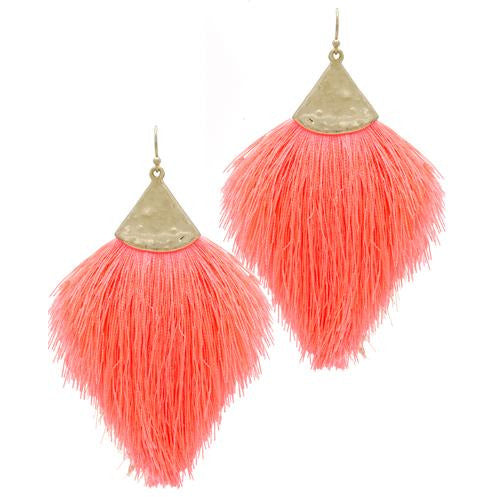 Tassel Earrings -- Choice of Color - BFF Here