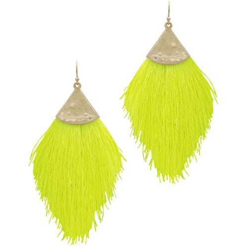 Tassel Earrings -- Choice of Color - BFF Here