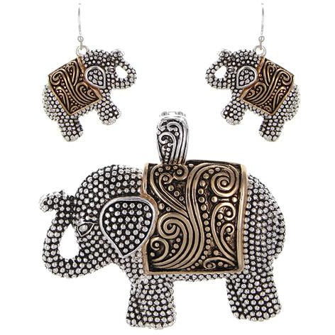 Elephant Pendant Set - BFF Here